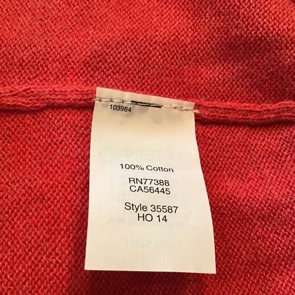 J.CREW cotton men’s V-neck sweater L - Picture 5 of 5